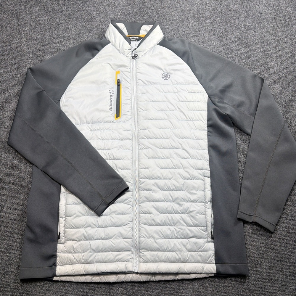 Sunice Men's Hamilton Thermal Hybrid Golf Puffer Jacket XL "Country Club Rockies